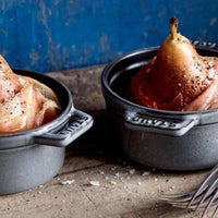 Staub - 0.26 QT Mini Cocotte Graphite Grey 0.25L - 40500-106