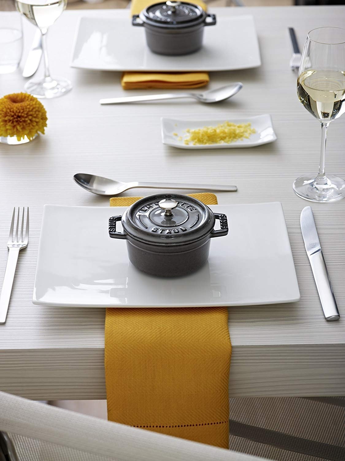 Staub - 0.26 QT Mini Cocotte Graphite Grey 0.25L - 40500-106