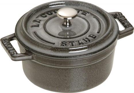 Staub - 0.26 QT Mini Cocotte Graphite Grey 0.25L - 40500-106