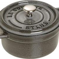 Staub - 0.26 QT Mini Cocotte Graphite Grey 0.25L - 40500-106