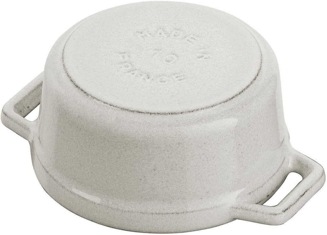 Staub - 0.26 QT Mini Cocotte White Truffle 0.25L - 40501-408
