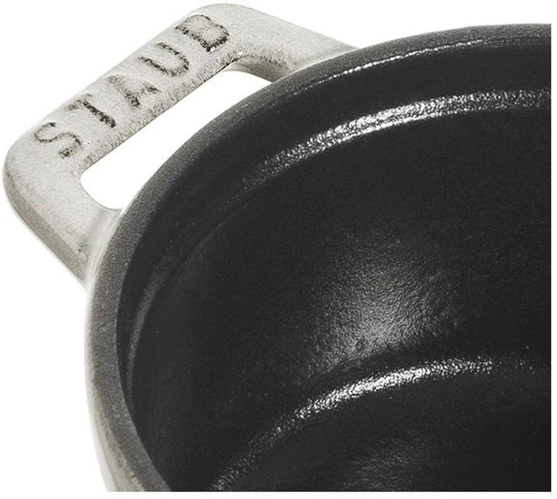 Staub - 0.26 QT Mini Cocotte White Truffle 0.25L - 40501-408