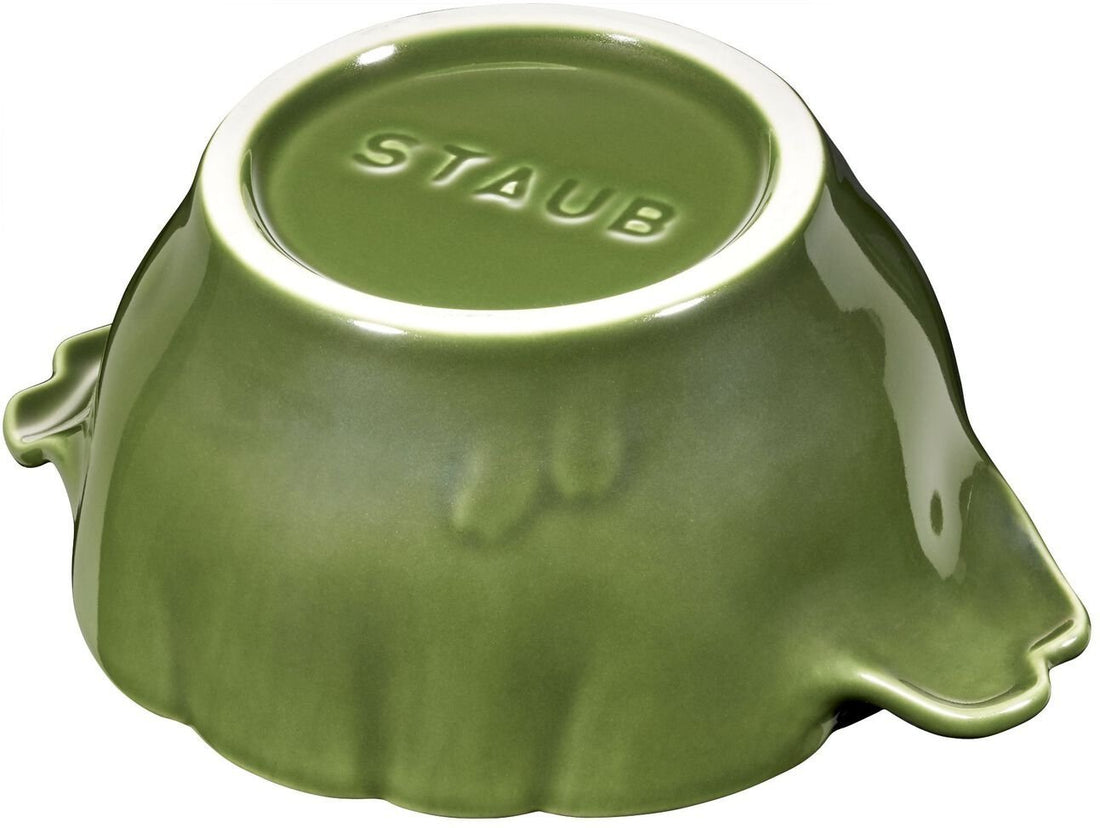 Staub - 0.5 QT Ceramic Artichoke Cocotte Basil Green 0.5 L - 40500-326