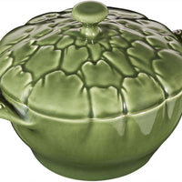 Staub - 0.5 QT Ceramic Artichoke Cocotte Basil Green 0.5 L - 40500-326