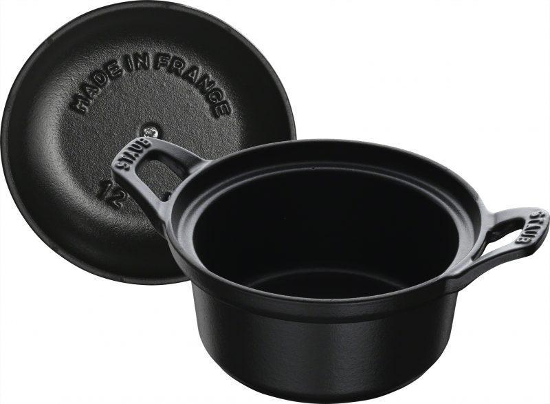 Staub - 0.5 QT Vintage Round La Coquette Black 0.5L - 40501-020