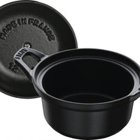 Staub - 0.5 QT Vintage Round La Coquette Black 0.5L - 40501-020