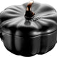 Staub - 0.5 QT Ceramic Pumpkin Cocotte Black 0.5 L - 40508-548