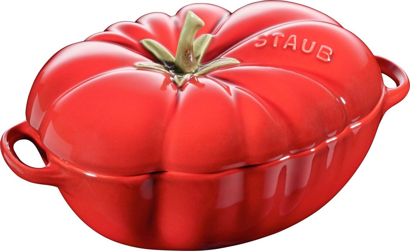 Staub - 0.5 QT Ceramic Tomato Cocotte 0.5 L - 40511-855