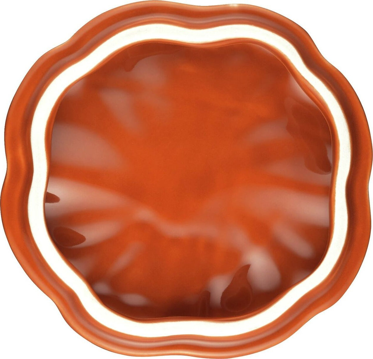Staub - 0.75 QT Ceramic Pumpkin Cocotte Orange 0.75 L - 40511-554
