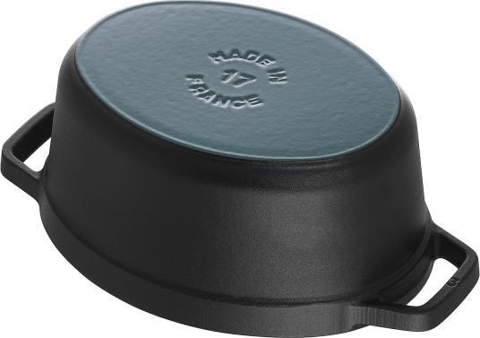 Staub - 1 QT Pig Cocotte Black 0.95L - 40500-171