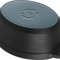 Staub - 1 QT Pig Cocotte Black 0.95L - 40500-171