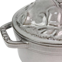 Staub - 1 QT Pig Cocotte Graphite Grey 0.95L - 40500-176