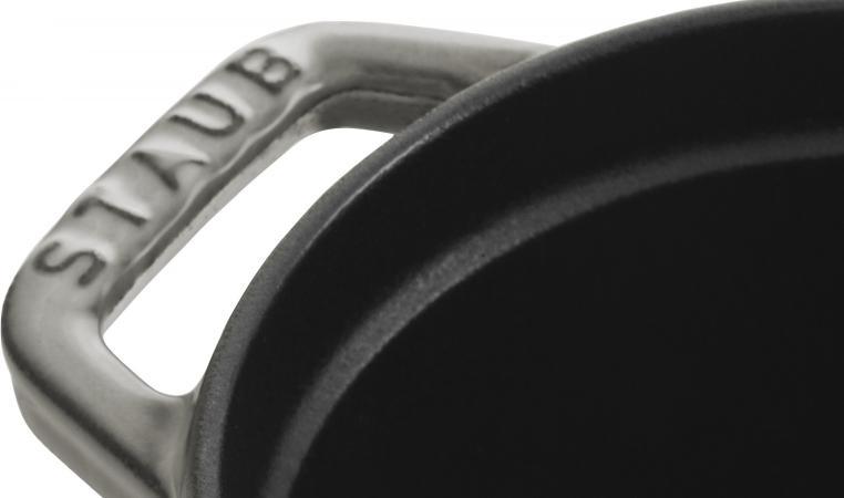 Staub - 1 QT Pig Cocotte Graphite Grey 0.95L - 40500-176