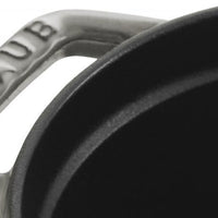 Staub - 1 QT Pig Cocotte Graphite Grey 0.95L - 40500-176