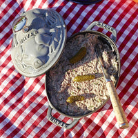 Staub - 1 QT Pig Cocotte Graphite Grey 0.95L - 40500-176