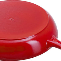 Staub - 10" Cast Iron Fry Pan Cherry Red (26 cm) - 40510-717