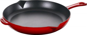 Staub - 10" Cast Iron Fry Pan Cherry Red (26 cm) - 40510-717