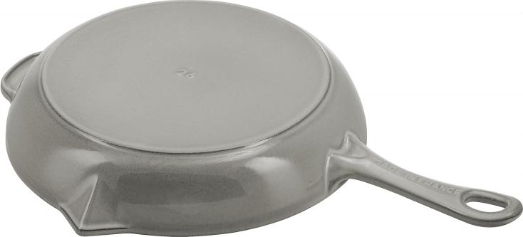 Staub - 10" Cast Iron Fry Pan Graphite Grey (26 cm) - 40510-616
