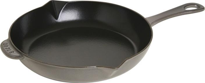 Staub - 10" Cast Iron Fry Pan Graphite Grey (26 cm) - 40510-616