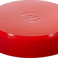 Staub - 10" Cast Iron Fry Pan with Double Handle Cherry Red (26 cm) - 40511-727