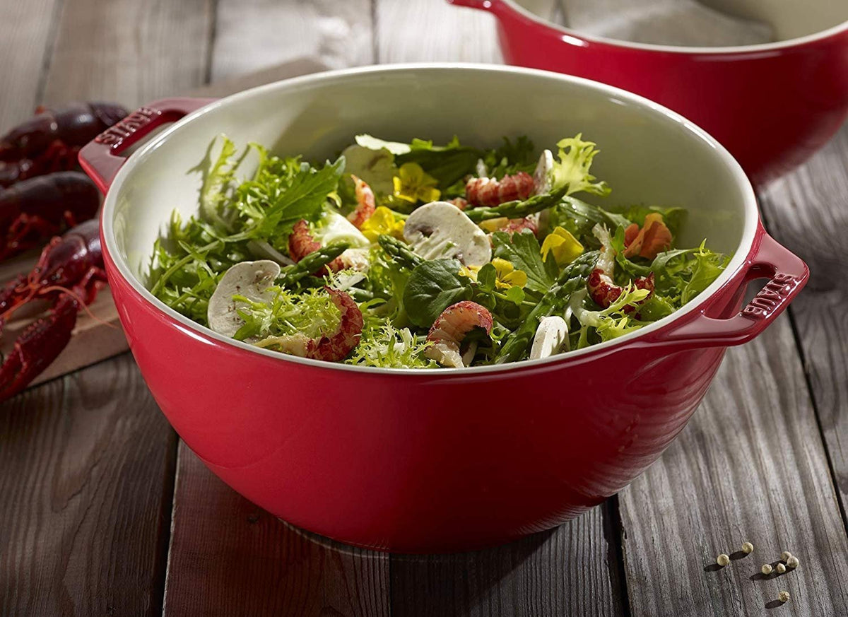 Staub - 10" Ceramic Bowl Cherry Red - 40510-797