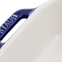Staub - 10.5" x 7.5" Ceramic Rectangular Baking Dish Dark Blue - 40510-810