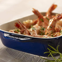 Staub - 10.5" x 7.5" Ceramic Rectangular Baking Dish Dark Blue - 40510-810