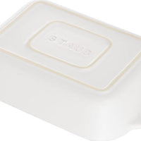 Staub - 10.5" x 7.5" Ceramic Rectangular Baking Dish White - 40511-146