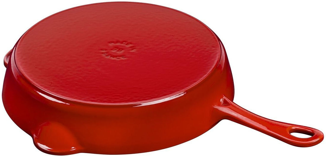 Staub - 11" Cast Iron Fry Pan Cherry (28 cm) - 40506-559