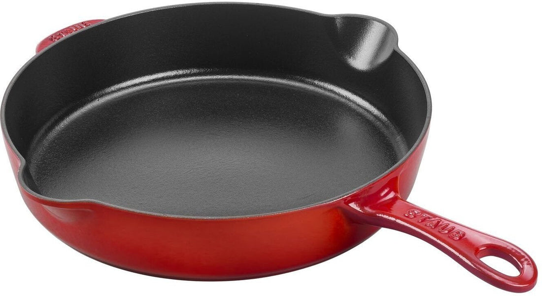 Staub - 11" Cast Iron Fry Pan Cherry (28 cm) - 40506-559