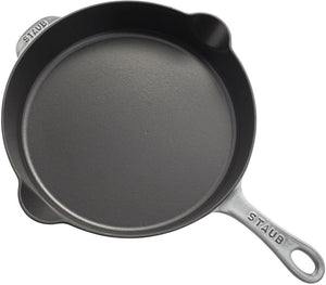 Staub - 11" Cast Iron Fry Pan Graphite Grey (28 cm) - 40506-558