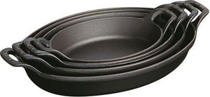 Staub - 11" Cast Iron Oval Gratin Dish 28cm - 40509-341
