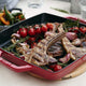Staub - 11" Cast Iron Square Pure Grill Pan Cherry Red (28 cm) - 40511-685