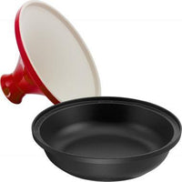 Staub - 11" Cast Iron Tajine Black/Cherry (28 cm) - 40510-327