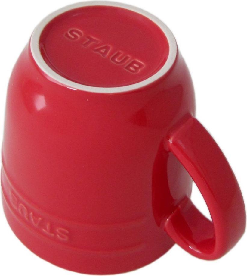 Staub - 11.8 oz Ceramic Mug Cherry Red 350 ml - 40508-565