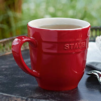 Staub - 11.8 oz Ceramic Mug Cherry Red 350 ml - 40508-565
