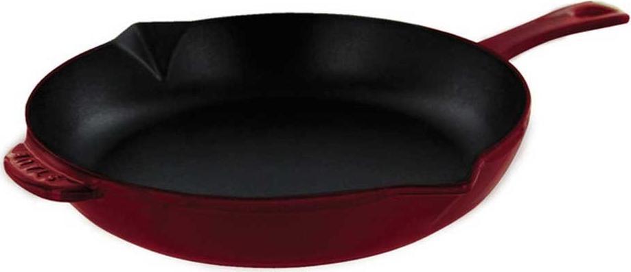 Staub - 12" Cast Iron Fry Pan Grenadine (30 cm) - 40510-965