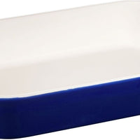 Staub - 13" x 9" Ceramic Rectangular Baking Dish Dark Blue - 40511-149