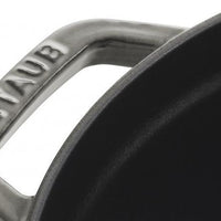 Staub - 13.25 QT Round Cocotte Graphite Grey 12.5L - 40510-308