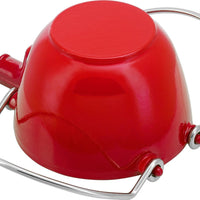 Staub - 1.16 QT Cast Iron Tea Kettle Cherry Red 1.1L - 40509-904