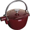 Staub - 1.16 QT Cast Iron Tea Kettle Grenadine 1.1L - 40509-424