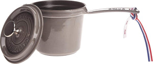 Staub - 1.2 L Cast Iron Sauce Pan Graphite Grey - 40509-706