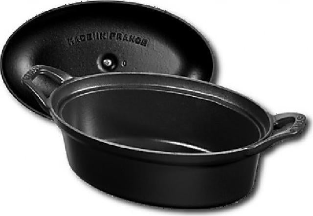 Staub - 2 QT Vintage Oval La Coquette Black 1.9L - 40509-707