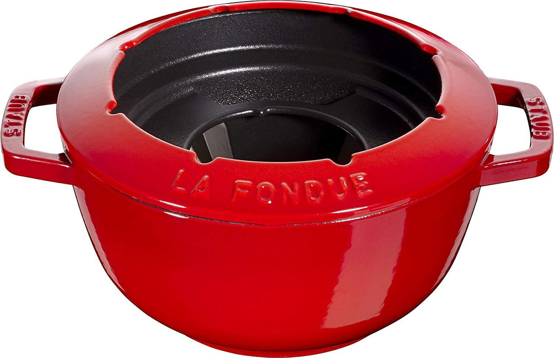 Staub - 2.3 L Fondue Set Cherry Red - 40511-975