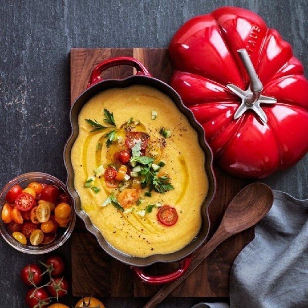 Staub - 3 QT Tomato Cocotte Cherry Red 2.9L - 40511-774
