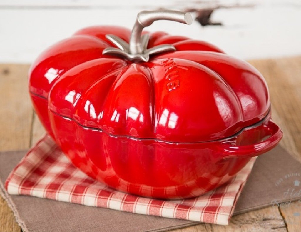 Staub - 3 QT Tomato Cocotte Cherry Red 2.9L- 40511-774