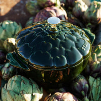 Staub - 3.2 QT Artichoke Vegetable Cocotte 3L- 40501-094