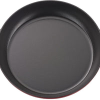 Staub - 3.5 QT Cast Iron Braiser with Glass Lid Cherry 3.3L - 40501-985