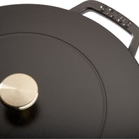 Staub - 3.75 QT French Oven Black 3.5L - 40511-853
