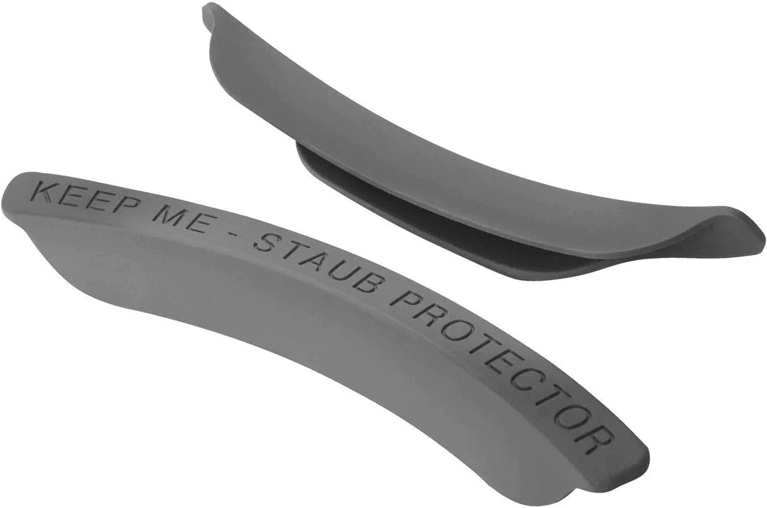 Staub - 4 PC 10" Cast Iron Stackable Cocotte Set Black - 1021322